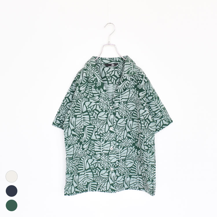 THE NORTH FACE(ザ・ノースフェイス)/S/S Aloha Vent Shirt ショートスリーブアロハベントシャツ（レディース）【2023春夏】