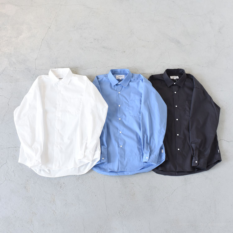 MOSHA（モシャ）/L/S SNAP SHIRT ロングスリーブスナップシャツ