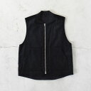 【SALE 20%OFF】marka(マーカ)/ORGANIC COTTON CORDUROY WORKERS VEST オーガニックコットン8Wコーデュロイ / ワーカーズベスト【返品交換不可】/M24C09BL01A