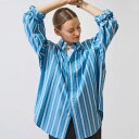 THE SHINZONE（シンゾーン）/STRIPE DADDY SHIRT ストライプダディーシャツ【2024春夏】