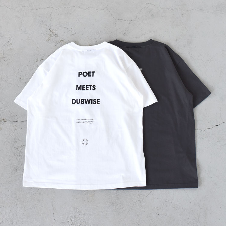 POET MEETS DUBWISE（ポエトミーツダブワイズ）/PMD LOGO T-SHIRT ロゴTシャツ【2024春夏】