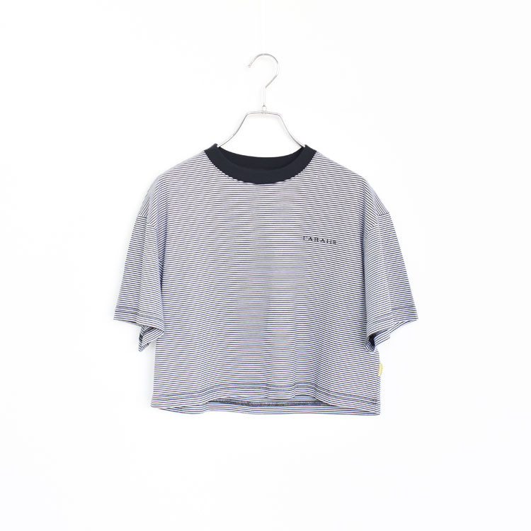 FARAHit@[[j/STRIPE SHORT T-SHIRT XgCvV[gTVcy2024tāz