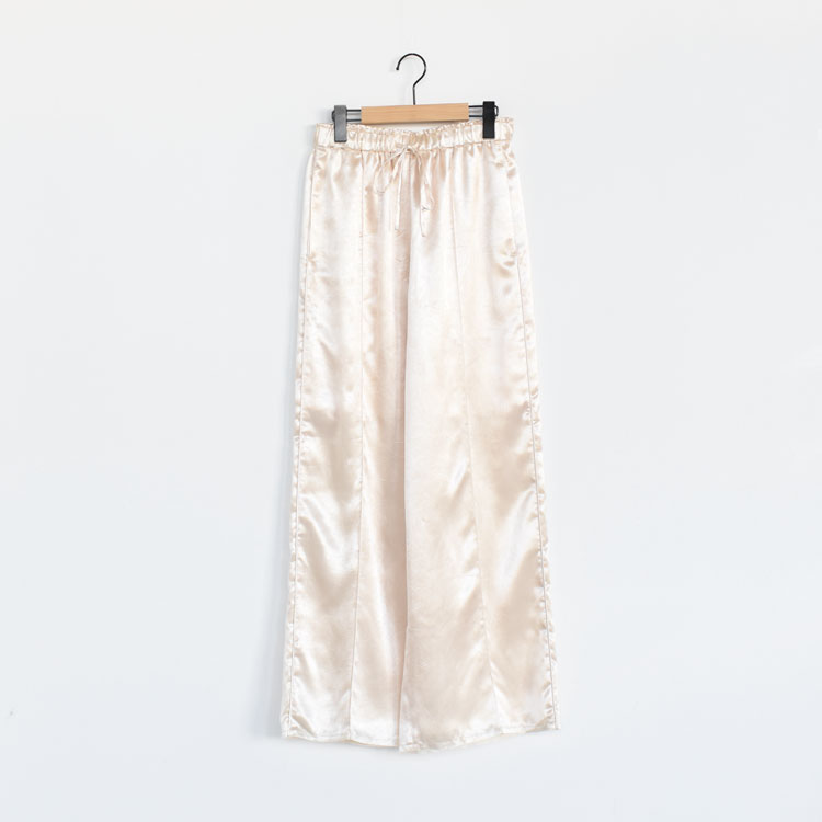 Rakuten - 【SALE 40％OFF】anuke（アンヌーク）/Piping Satin Pants パイピングサテンパンツ/62510704【返品交換不可】