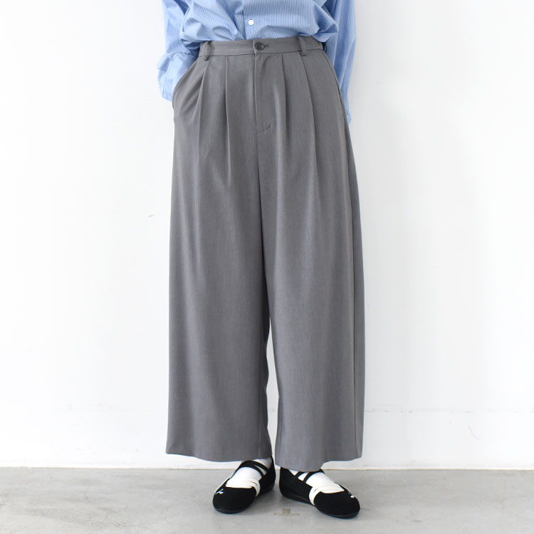 Rakuten - MARMARMAR（マーマーマー）/hiwaist wide trousers ハイウエストワイドトラウザー/1-860055【2026春夏】【履き比べ可能】