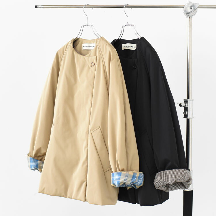 Rakuten - THE SHINZONE（シンゾーン）/COLLARLESS PADDED COAT カラーレス パデッドコート/26SMSCO01【2026春夏】