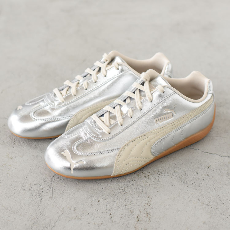 Rakuten - 【SALE 20％OFF】PUMA（プーマ）/Speedcat Silver Wns スピードキャット シルバー/406881【2026春夏】【返品交換不可】