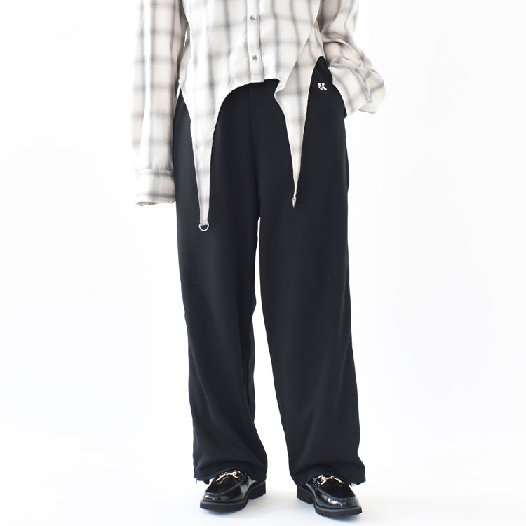 Rakuten - Knuth Marf（クヌースマーフ）/zip-up track pants ジップアップトラックパンツ/KM26SPF07【2026春夏】【履き比べ可能】