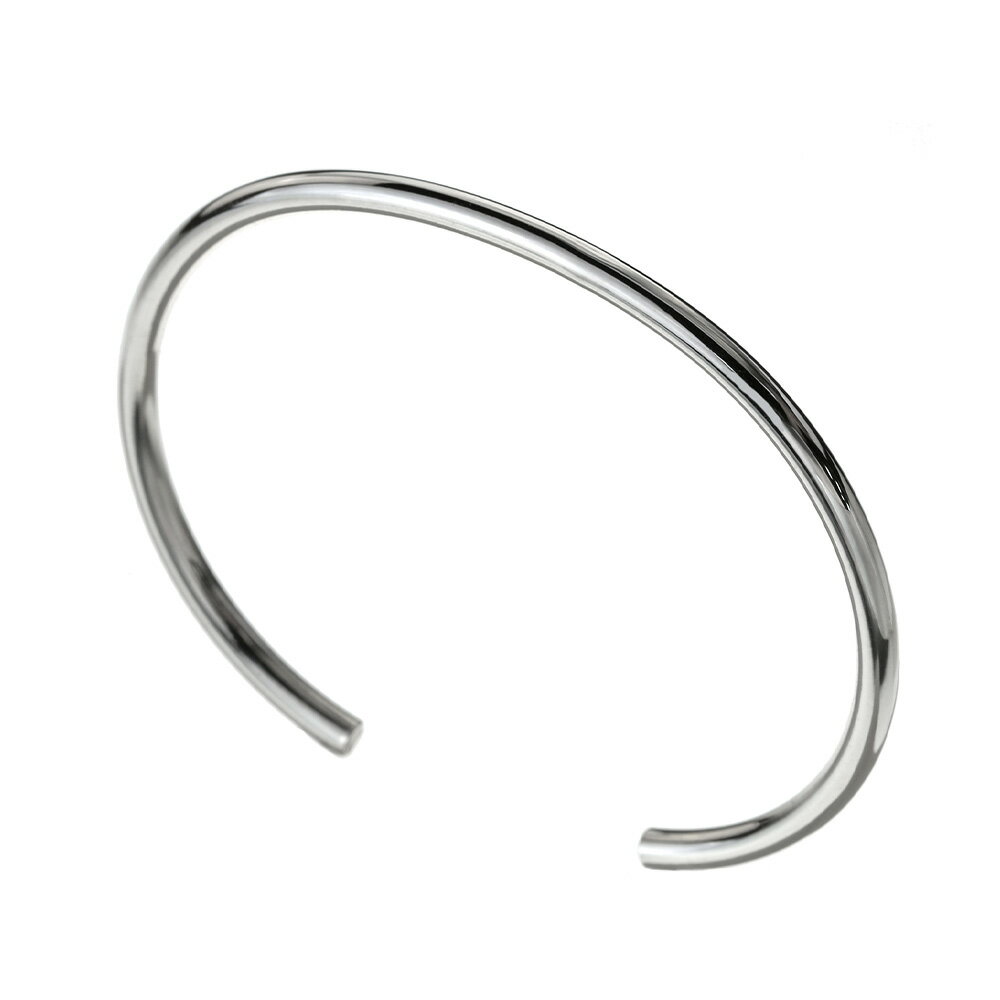 \クーポン配布中/Binich(ビニッチ) シンプル ラウンド バングル(レディースタイプ) レディース シルバー925 アクセサリー ブレスレット 丸線 プレ...