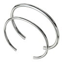 Binich(ビニッチ) 【ペア販売】 シンプル ラウンド ペア バングル ブレスレット メンズ レディース シルバー925 アクセサリー[シルバーブレスレット...