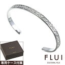 FLUI(フルイ) バングル メンズ ブランド ハンドクラフト トライアングル スタンプ ワーク バングル シルバー925 アクセサリー ハンドメイド CULTURAL FLUI カルトラルフルイ 