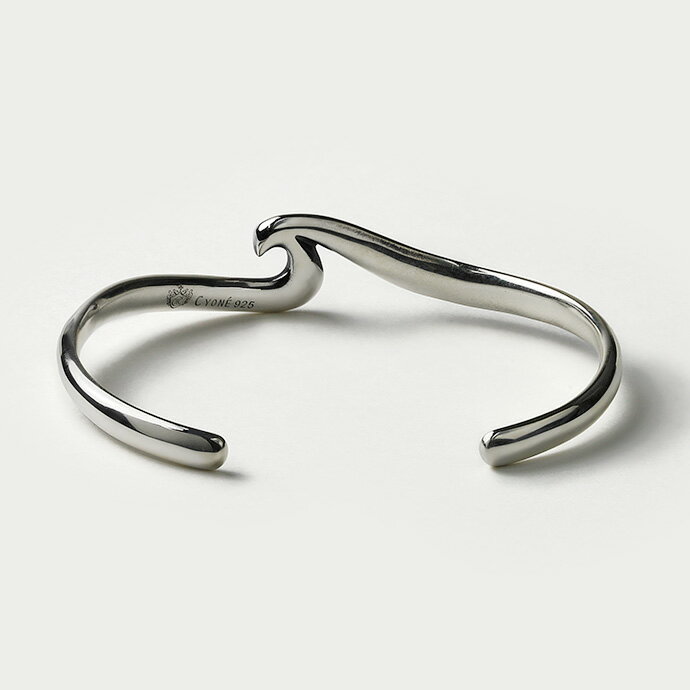 Binich(ビニッチ) スクロール フォルム バングル シルバー925 アクセサリー ブレス...
