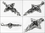 アラベスクソードペンダント|シルバーアクセサリー≪4mmアズキチェーン割引セット≫|送料無料|ラッピング無料