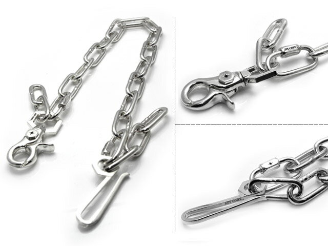 ＼1月5日限定！P10倍／JET CORE (ジェットコア) リンクウォレットチェーン シルバー925 アクセサリーブランド[シルバーウォレットチェーン] メンズ