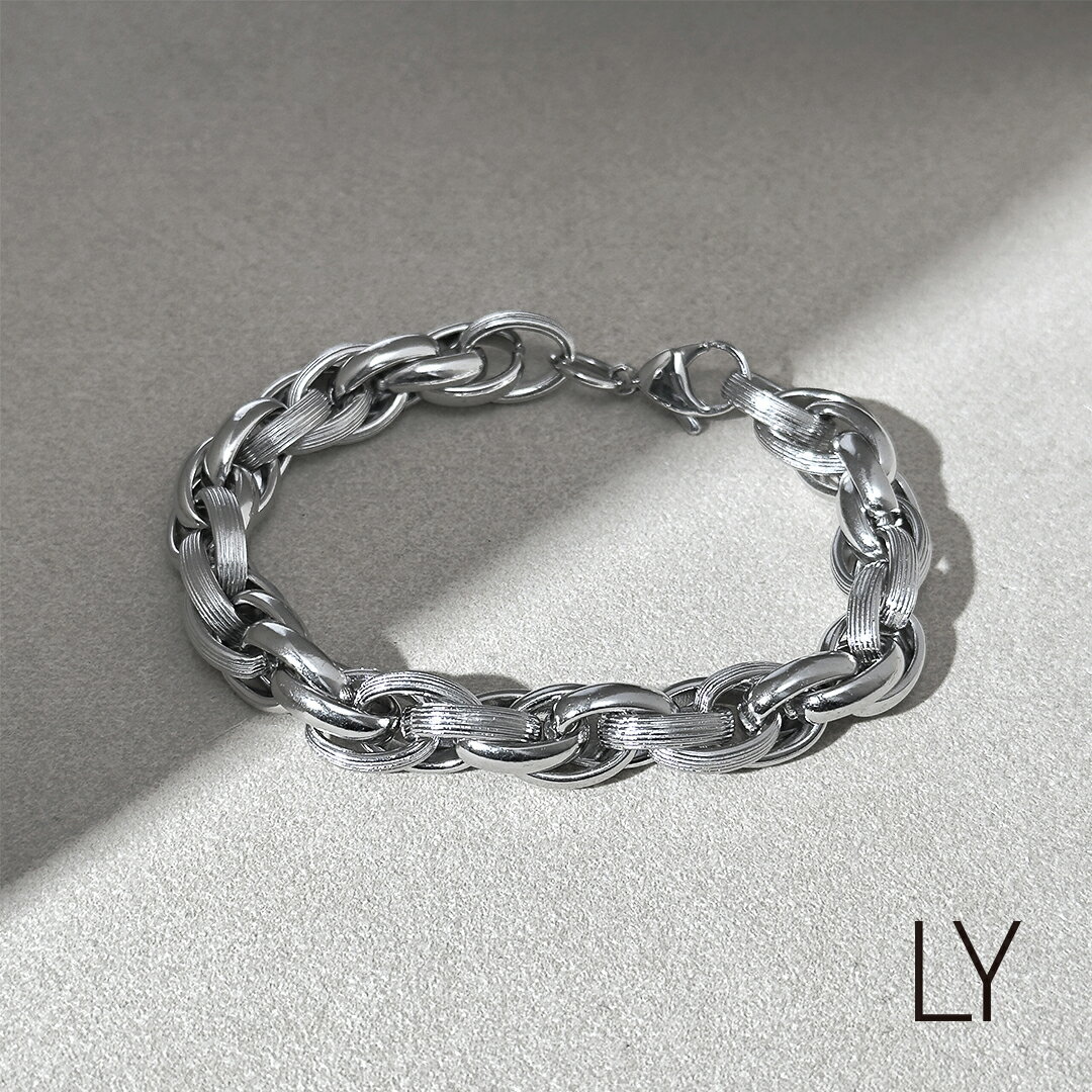 Rakuten - SALE10％OFF！さらに割引クーポン　Binich(ビニッチ) LYシリーズ ブレスレット メンズ チェーン シンプル ステンレス アクセサリー