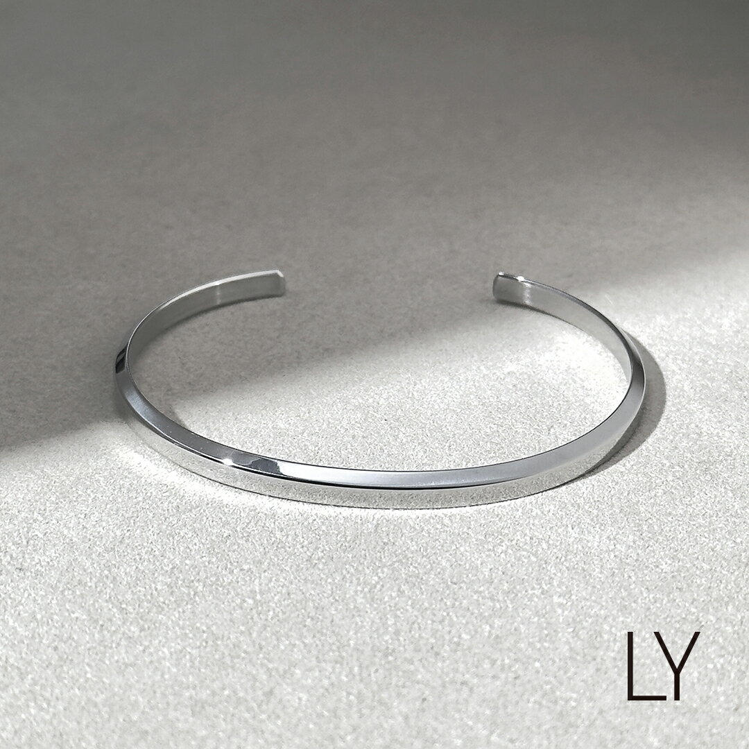 Binich(ビニッチ) LYシリーズ バングル メンズ レディース ブレスレット シンプル ステンレス アクセサリー