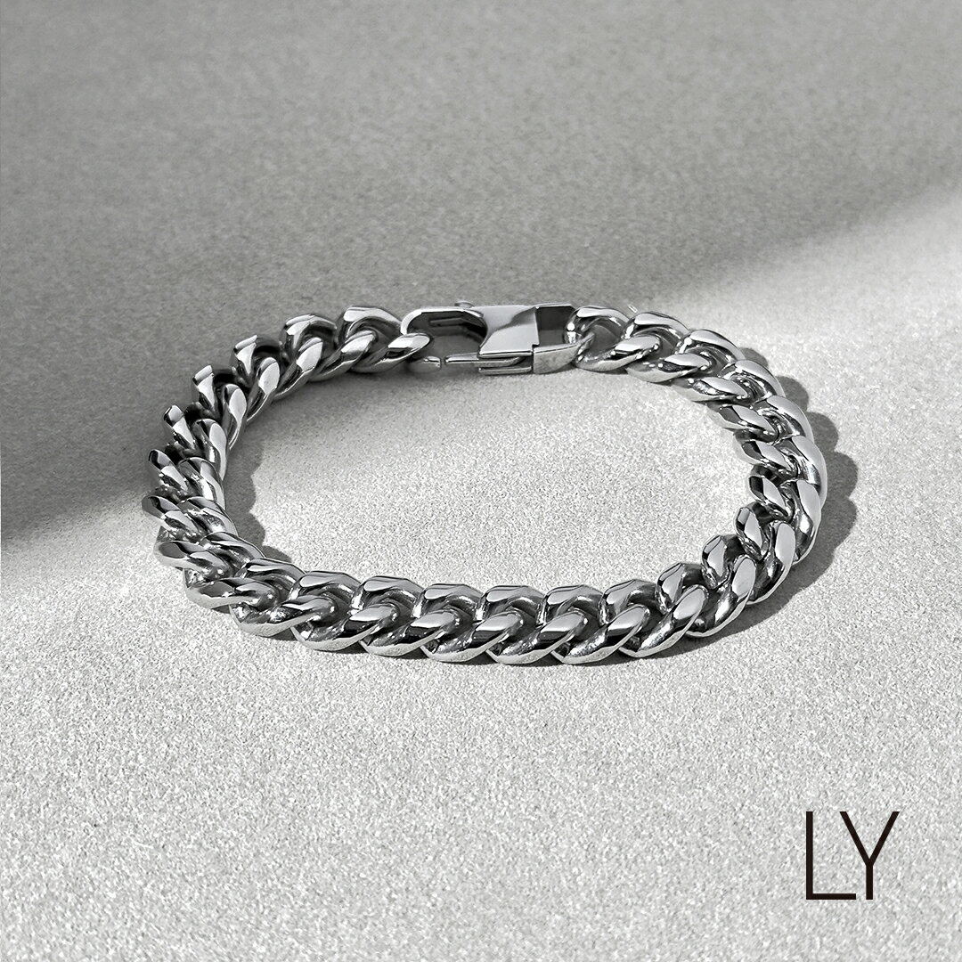 乐天商城 - Binich(ビニッチ) LYシリーズ ブレスレット メンズ 喜平 キヘイ チェーン シンプル ステンレス アクセサリー
