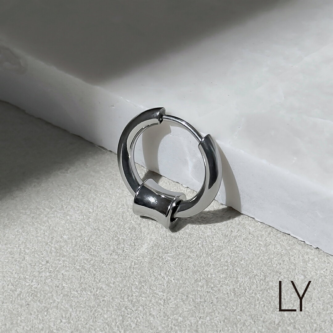 乐天商城 - Binich(ビニッチ) LYシリーズ ピアス メンズ フープピアス リングピアス 輪っか シンプル / (片耳用) ステンレス アクセサリー