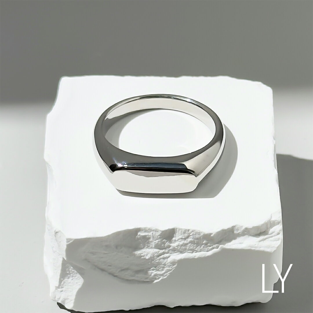 Binich(ビニッチ) LYシリーズ リング 指輪 メンズ レディース ユニセックス 印台 シグネ ...