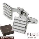 FLUI(フルイ) カフス メンズ ブランド バゲット カット カフス ボタン シルバー925 アクセサリー ビジネス 結婚式 CULTURAL FLUI カル...