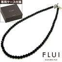 ＼割引クーポン／FLUI(フルイ) ネックレス メンズ ブランド オニキスストーンネックレス シンプル シルバー925 アクセサリー CULTURAL FLUI カルトラルフルイ