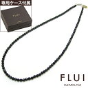 ＼割引クーポン／FLUI(フルイ) ネックレス メンズ ブランド オニキススモールストーンネックレス シンプル 天然石 シルバー925 アクセサリー CULTURAL FLUI カルトラルフルイ