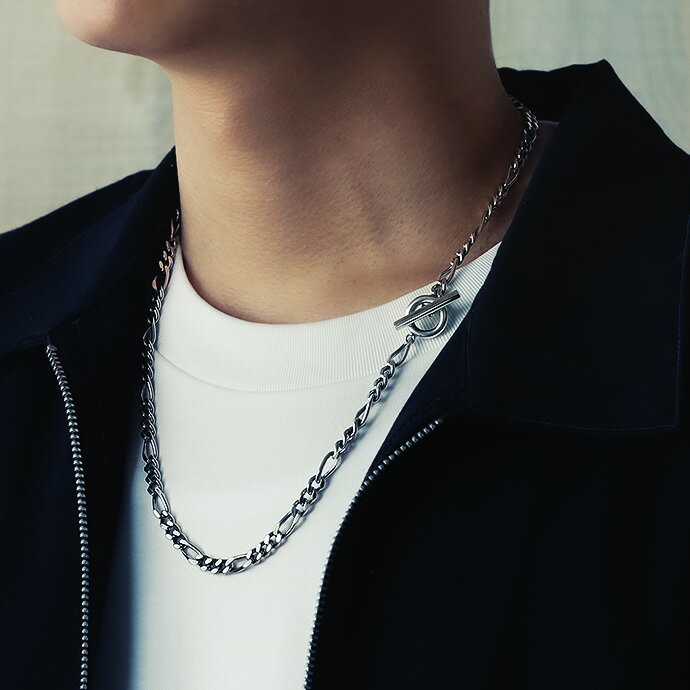 LITTLE DICE(リトルダイス) ネックレス メンズ ブランド ハイド スペード マンテル ネックレス シルバー925 アクセサリー トランプ スペード フィガロ チェーン チェーンネックレス [シルバーチェーン]