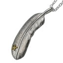 \SALE10%OFF/Binich(ビニッチ) シルバーペンダント (トップのみ) フェザー スター ネックレス メンズ シルバー925 アクセサリー[シルバ...