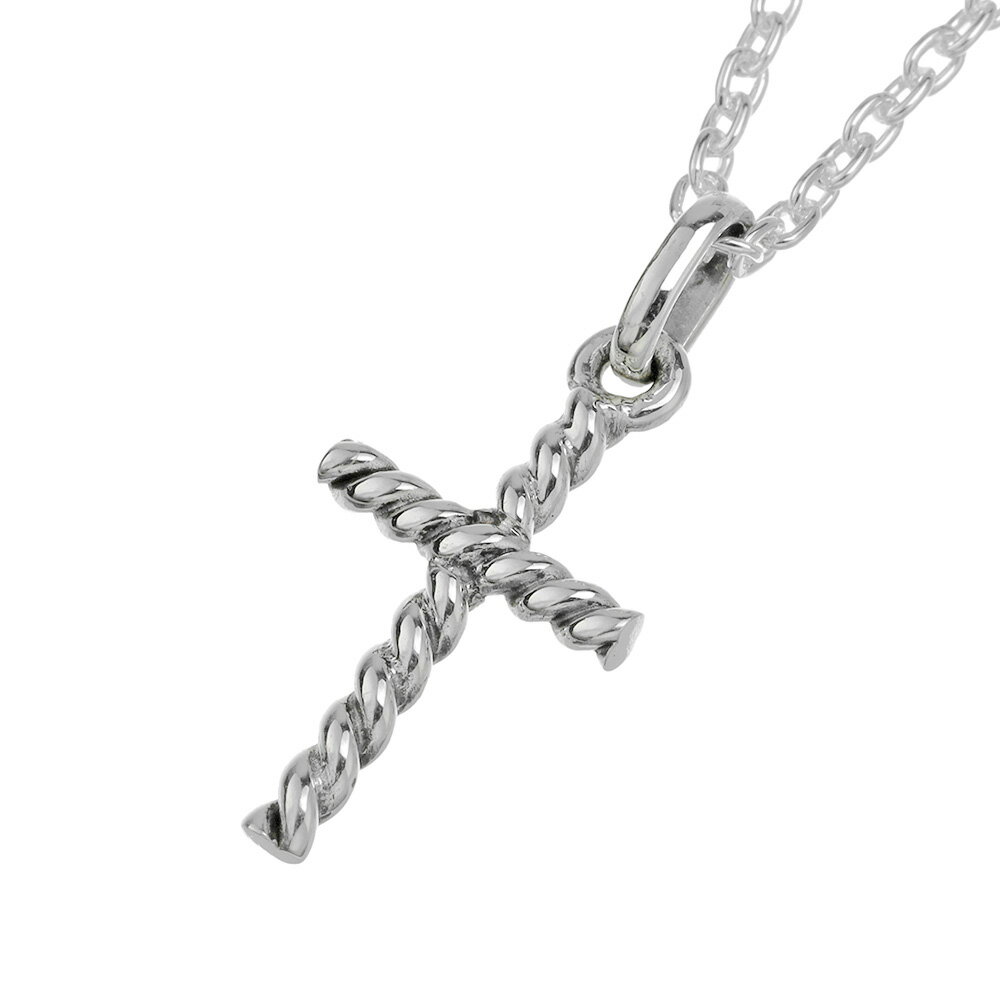 ＼12/1限定P8倍&クーポン配布中／Binich(ビニッチ) シンプル ツイスト クロス ペンダント ネックレス ..