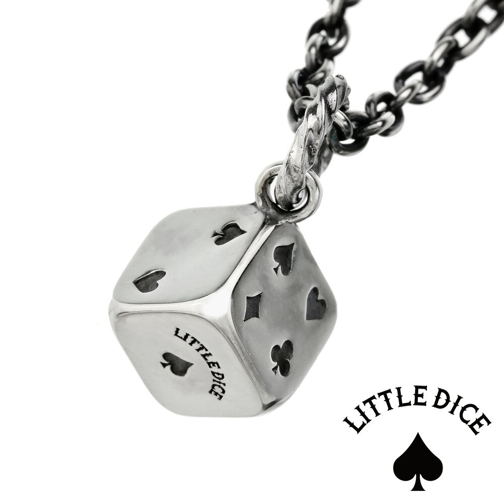 ＼割引クーポン／LITTLE DICE(リトルダイス) ネックレス メンズ ブランド リトル トランプ ダイス ペンダント シルバー925 アクセサリー サイコロ シルバーペンダント