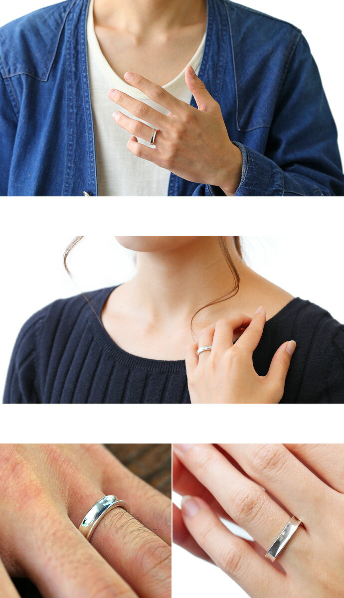 Binich(ビニッチ) 【ペア販売】インサイド ラブ ジルコニア ペアリング 指輪 ペア ...