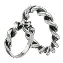 \5/5限定P10倍&10%OFFクーポン配布/Binich(ビニッチ) 【ペア販売】ツートン スクリュー ペアリング 指輪 ペア メンズ レディース リング ...