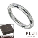 フルイ シルバーアクセサリー メンズ ＼10%OFFクーポン配布／FLUI(フルイ) リング メンズ 指輪 ブランド ラウンド ハンマード リング シンプル シルバー925 アクセサリー 槌目 甲丸 CULTURAL FLUI カルトラルフルイ [シルバーリング]