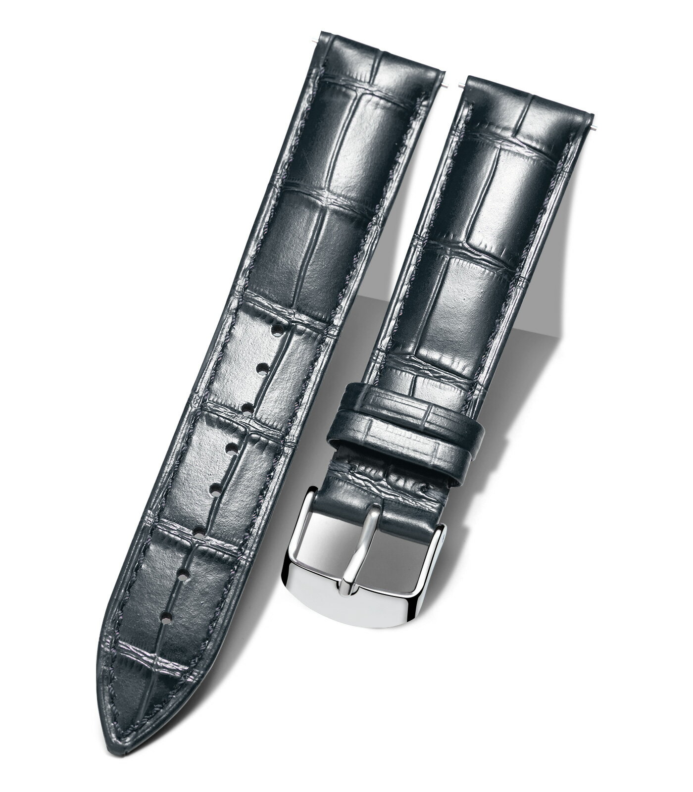 [BINLUN] 本革 腕時計ベルト 交換用 革ベルト 時計 バンド レザー 腕時計バンド 牛革 カーフスキン ワニ革模様 替え ベルト クイックリリース 時計ベルト メンズ レディース 10mm 12mm 13mm 14mm 15mm 16mm 17mm 18mm 19mm 20mm 21mm 22mm 23mm 24mm 海外通販