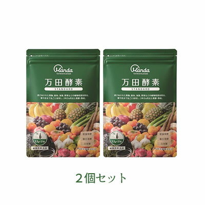 【メール便/送料無料】2個セット【万田酵素】STANDARD（スタンダード）ペースト分包タイプ77.5g(2.5g×31包)