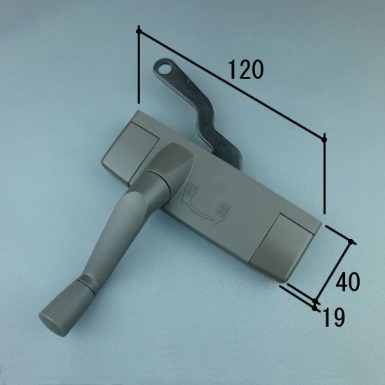 三協アルミ ルーバー窓 ハンドル 99WB4207R ルーバー窓 オペレーターハンドル