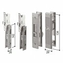 YKK 玄関引き戸 召し合わせ錠 引戸錠セット 2枚建用 HHJ-0220(4)
