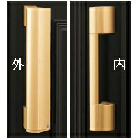 Rakuten - YKK 玄関ドア ハンドル MIWA POM 玄関ドア バーハンドル 交換 ヴェナート プロント右勝手 HH4K15215