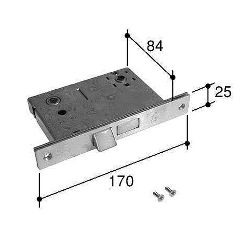 MIWA LE-11 立山アルミ ドア 補修部品 PKD2028A 錠ケース