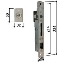 Rakuten - YKK 玄関引き戸 召し合わせ錠 召合せ錠 2枚建用 外部シリンダー HH4K19115
