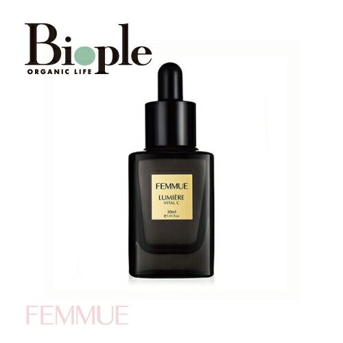 【FEMMUE】ルミエール ヴァイタルC ファミュ【コスメキッチン 美容液 毛穴 くすみ 透明感 ビタミンC誘導体 保湿 うるおい ツヤ肌 ツボクサエキス CICA 紫外線 UV 敏感 ブースター 美白】のサムネイル