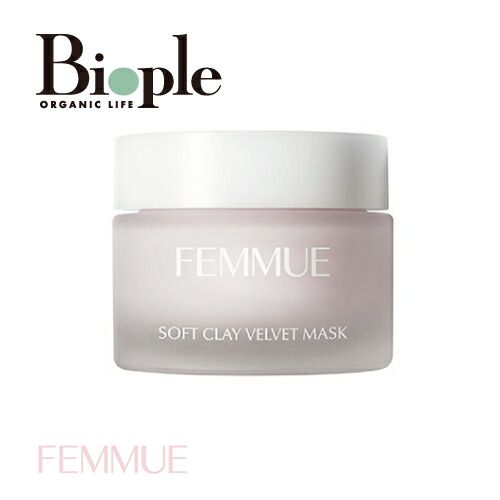 【送料無料】ビープル Biople 【FEMMUE】ソフトクレイ ベルベットマスク ファミュ コスメキッチン