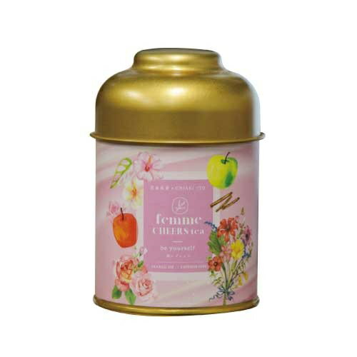 【芯身美茶】芯身美茶×CHIAKI ITO femme CHEERS tea -be yourself-　シンシンビチャ　睡眠　ハーブティー