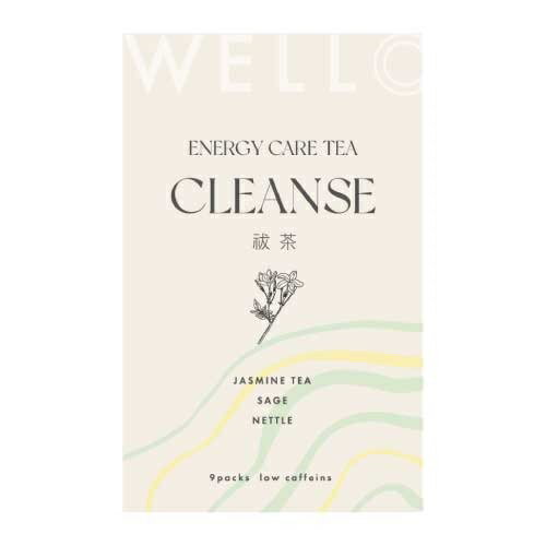 【WELLC】エネルギーケアティー クレンズー祓茶ー | 茶葉 ハーブティ こく 自然発酵 薬膳 ブレンドティー 周波数 トータルウェルネス ナチュラル ティータイム Biople 浄化 ハーブセージ ジャスミンブレンド 腎活 花粉症対策 ネトル