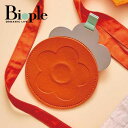 【ポイント5倍】【MARY QUANT & Biop】デイジーモチーフカードミラー | ギフト プレゼント コラボ オレンジ マリクワ 母の日