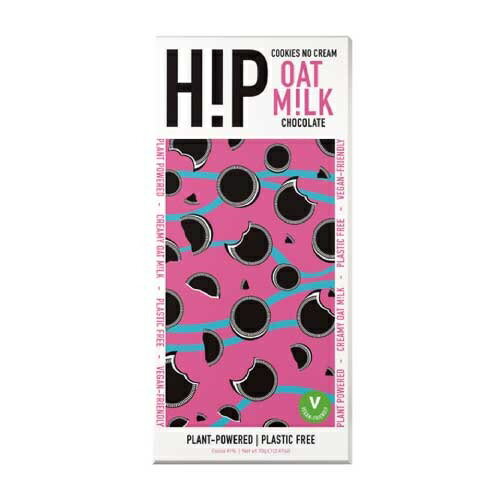 H!P CHOCOLATECookie No Cream Oat Milk Chocolate Bar 70g | ҥåץ祳졼 ...