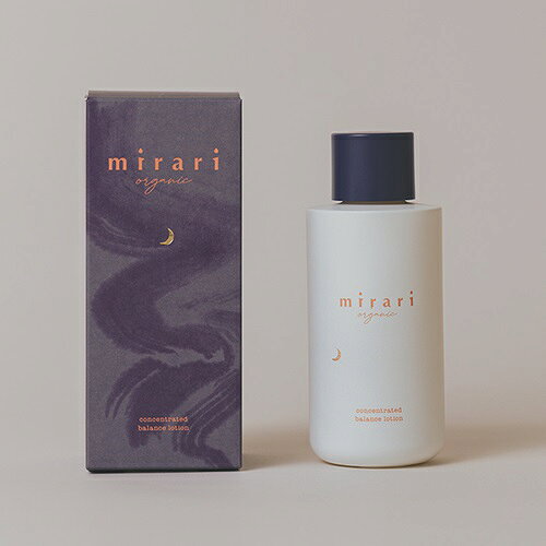 【ポイント5倍】【mirari organic】コンセントレーティッドバランスローション | ミラリ 保湿 化粧水 顔 角質 スキンケア 乾燥肌 敏感肌 しっとり うるおい 化粧品 コスメ ギフト プレゼント biople-10005768 Biople サンプル画像2