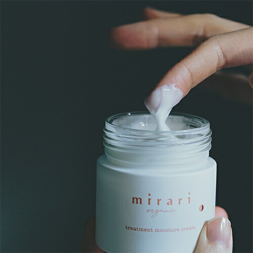 【mirari organic】トリートメントモイスチャークリーム | ミラリ 保湿クリーム 顔 スキンケア クリーム 保湿 うるおい 乾燥肌 敏感肌 ツヤ肌 しっとり ハリ コスメ 化粧品 ギフト プレゼント biople-10005772 Biople サンプル画像3