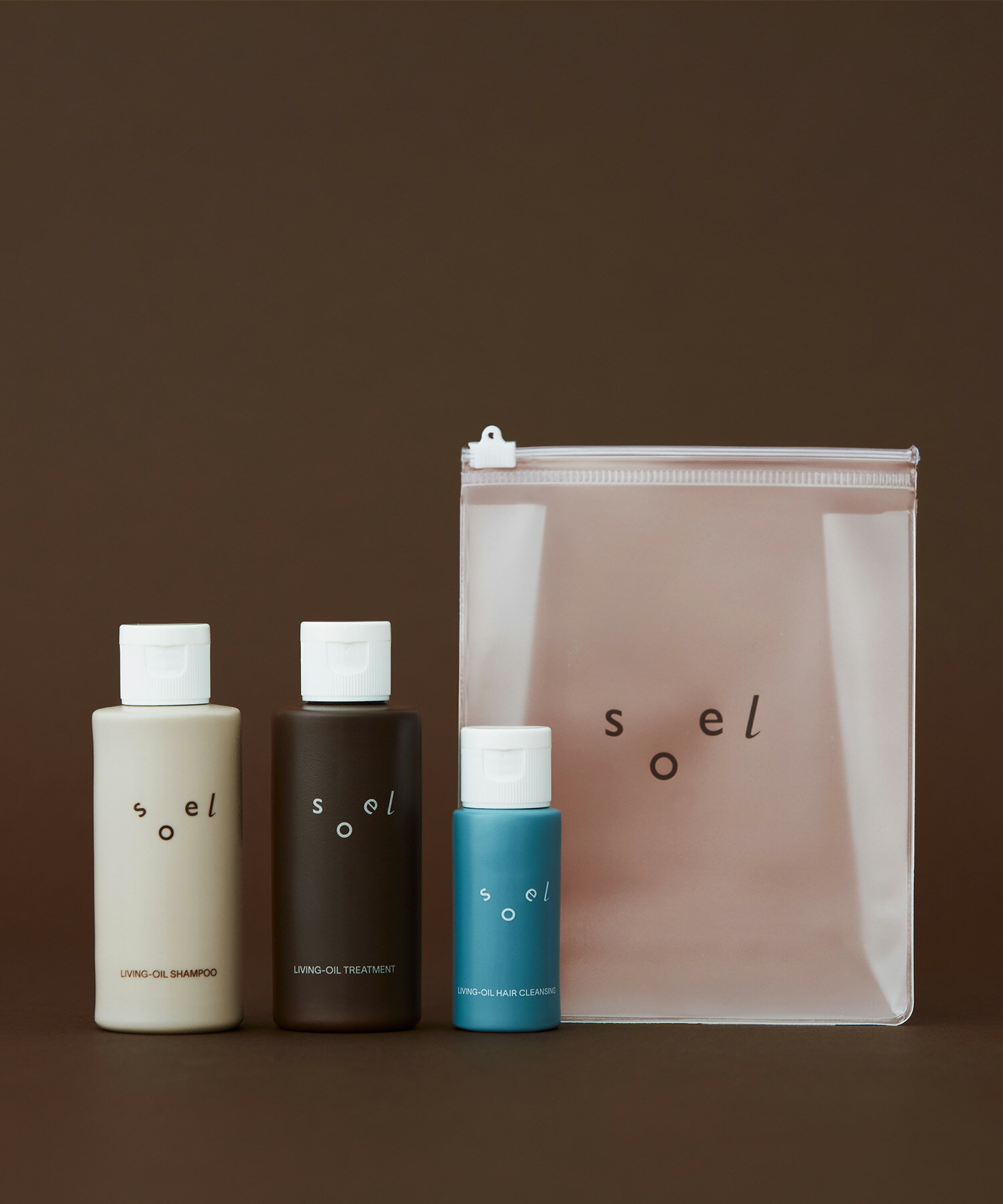 【soel LIVING-OIL SKINCARE】LIVING-OIL HAIRCARE トライアルキット