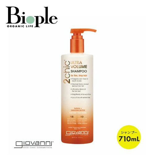 【giovanni】2chic ボリュームシャンプー ビッグボトル（710mL）ジョヴァンニ | 母