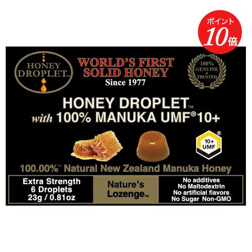 【エントリーで期間中P最大19倍】【Honey Japan】ハニードロップレット UMF10+マヌカ ハニージャパン |..